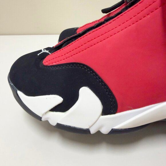Air Jordan 14 Retro Gym Red Size 8.5 Toro 487471-011 - Picture 6 of 8